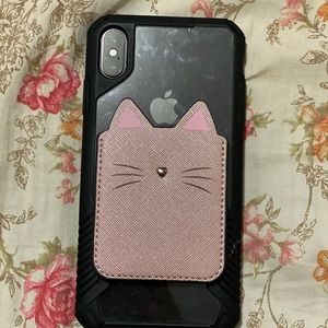 Sticker pocket for phone